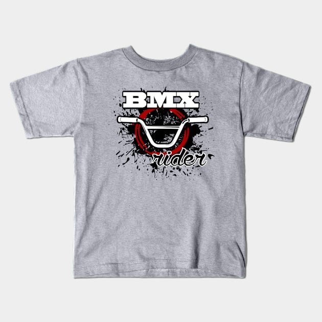 BMX Kids T-Shirt by sisidsi